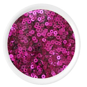 Lentejuela plana 2 mm, fucsia